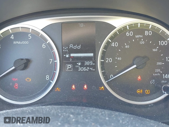 2022 Nissan Versa S with VIN 3N1CN8DV4NL846812, listed as a IAAI auction lot 41802614 with 30,624 mi miles and . Bid and sale history available at DreamBid. Image 7.