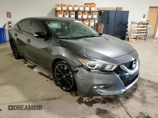 2017 Nissan Maxima SV with VIN 1N4AA6AP0HC383003, listed as a Copart auction lot 58060855 with 123,990 mi miles and Salvage title. Bid and sale history available at DreamBid. Image 13.