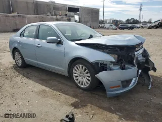 2011 Ford Fusion Hybrid with VIN 3FADP0L31BR255557, listed as a Copart auction lot 47871675 with 208,047 mi miles and Salvage Title. Bid and sale history available at carsss.com. Image 4.
