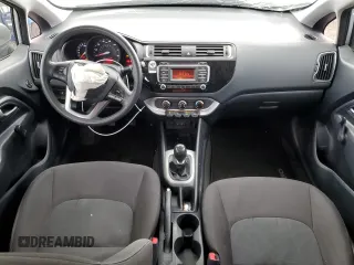 2016 Kia Rio LX with VIN KNADM4A38G6584710, listed as a Copart auction lot 45374045 with 97,932 mi miles and Salvage Title. Bid and sale history available at carsss.com. Image 8.