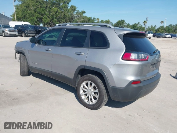 2020 Jeep Cherokee Latitude with VIN 1C4PJLCB7LD542428, listed as a IAAI auction lot 42284729 with 98,111 mi miles and . Bid and sale history available at DreamBid. Image 3.