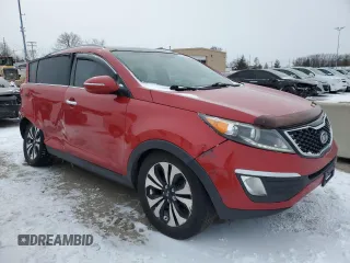 2011 Kia Sportage SX with VIN KNDPCCA62B7151796, listed as a Copart auction lot 44892215 with 205,983 mi miles and Salvage Title. Bid and sale history available at carsss.com. Image 4.