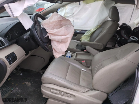 2014 Honda Odyssey EX-L with VIN 5FNRL5H67EB067093, listed as a Copart auction lot 87693205 with 0 mi miles and Salvage Title. Bid and sale history available at carsss.com. Image 7.