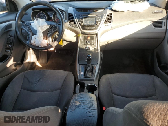 2016 Hyundai Elantra Limited with VIN KMHDH4AE4GU541580, listed as a Copart auction lot 86795274 with 141,160 mi miles and Salvage Title. Bid and sale history available at carsss.com. Image 8.
