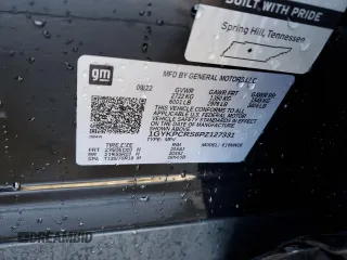 2023 Cadillac XT6 FWD Premium Luxury z VIN 1GYKPCRS6PZ127331, wystawiony jako Copart lot #88802755 z przebiegiem 47 796 mil mil oraz Szkoda całkowita • Salvage title. Historia ofert i sprzedaży dostępna na DreamBid. Obrazek 12.