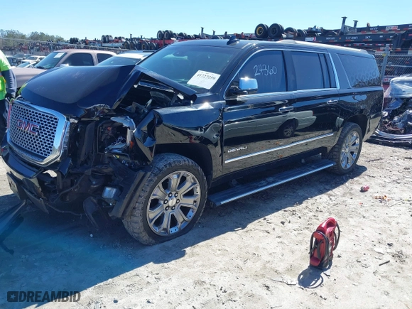 2016 GMC Yukon XL Denali with VIN 1GKS1HKJ5GR435925, listed as a IAAI auction lot 41727259 with 137,098 mi miles. Bid and sale history available at carsss.com. Image 17.