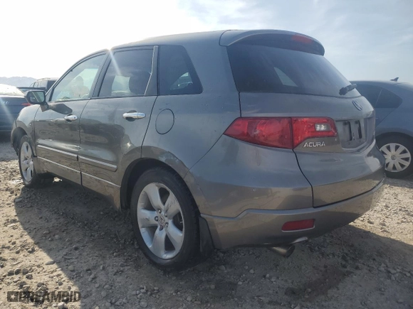 2008 Acura RDX with VIN 5J8TB18208A008884, listed as a Copart auction lot 52046045 with 129,168 mi miles and Salvage Title. Bid and sale history available at carsss.com. Image 2.