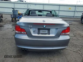 2011 BMW 1 Series 128i with VIN WBAUN1C52BVH82744, listed as a Copart auction lot 63441125 with 129,245 mi miles and Salvage title. Bid and sale history available at DreamBid. Image 6.