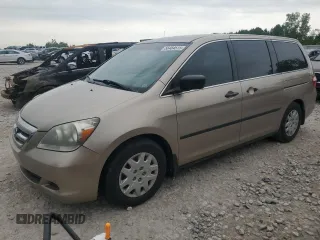 2007 Honda Odyssey LX z VIN 5FNRL38267B117681, wystawiony jako Copart lot #56484515 z przebiegiem 173 199 mil mil oraz Czysty tytuł • Clean title. Historia ofert i sprzedaży dostępna na DreamBid. Obrazek 1.