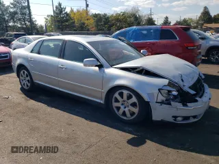 2004 Volkswagen Phaeton V8 z VIN WVWAF63D348008461, wystawiony jako Copart lot #75664804 z przebiegiem 207 769 mil mil oraz Szkody całkowita. Historia ofert i sprzedaży dostępna na DreamBid. Obrazek 4.