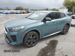 2024 BMW X2 M35i with VIN WBX83GM09R5Y61810, listed as a Copart auction lot 45999675 with 7,732 mi miles and Salvage Title. Bid and sale history available at carsss.com. Image 1.