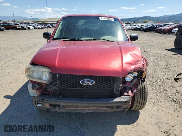 2005 Ford Escape XLT with VIN 1FMYU93115KD92087, listed as a Copart auction lot 61156264 with 193,475 mi miles and Clean Title. Bid and sale history available at DreamBid. Image 5.