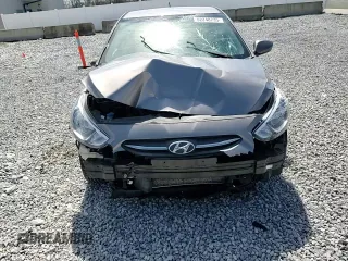 2017 Hyundai Accent SE with VIN KMHCT4AE3HU369599, listed as a Copart auction lot 52248735 with 130,807 mi miles and Salvage Title. Bid and sale history available at carsss.com. Image 10.