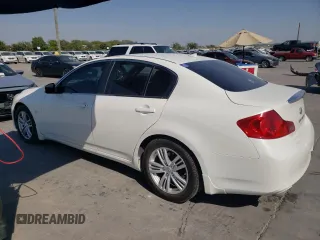 2015 Infiniti Q40 with VIN JN1CV6AP1FM580098, listed as a Copart auction lot 76374654 with 134,903 mi miles and Salvage Title. Bid and sale history available at carsss.com. Image 2.