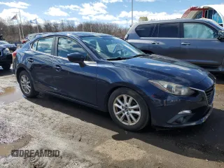2016 Mazda 3 i Grand Touring with VIN JM1BM1X78G1344623, listed as a Copart auction lot 50244935 with 94,832 mi miles and Salvage title. Bid and sale history available at DreamBid. Image 3.