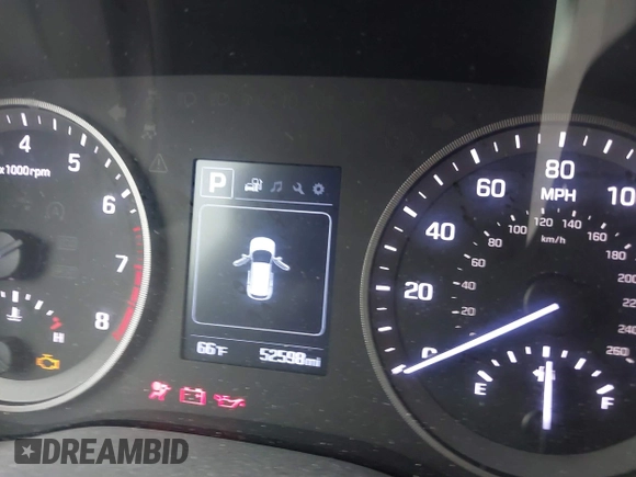 2017 Hyundai Tucson Sport with VIN KM8J3CA29HU596173, listed as a IAAI auction lot 42191106 with 52,598 mi miles and . Bid and sale history available at DreamBid. Image 16.
