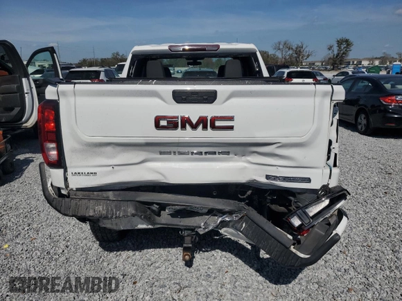 2021 GMC Sierra 1500 Elevation with VIN 3GTU9CED2MG481021, listed as a Copart auction lot 43946165 with 39,820 mi miles and Salvage Title. Bid and sale history available at DreamBid. Image 6.