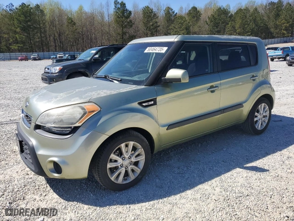 2013 Kia Soul with VIN KNDJT2A56D7584029, listed as a Copart auction lot 50464735 with 132,563 mi miles and Salvage Title. Bid and sale history available at carsss.com. Image 1.