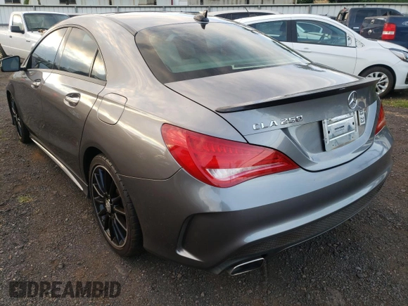 2016 Mercedes-Benz CLA with VIN WDDSJ4EBXGN336846, listed as a Copart auction lot 62536202 with 56,440 mi miles. Bid and sale history available at carsss.com. Image 3.