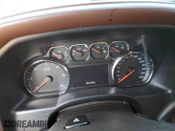 2016 Chevrolet Silverado 1500 High Country with VIN 3GCUKTEC5GG170313, listed as a Copart auction lot 84521474 with 181,115 mi miles and Salvage Title. Bid and sale history available at DreamBid. Image 9.