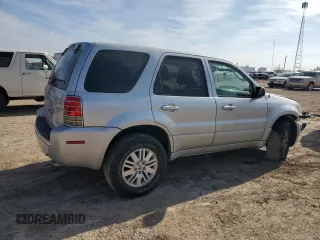 2005 Mercury Mariner Luxury z VIN 4M2YU56195DJ03528, wystawiony jako Copart lot #83315034 z przebiegiem 118 696 mil mil oraz Szkoda całkowita • Salvage title. Historia ofert i sprzedaży dostępna na DreamBid. Obrazek 3.
