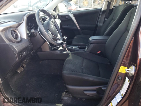 2018 Toyota RAV4 LE with VIN 2T3BFREV4JW699534, listed as a Copart auction lot 87269814 with 80,564 mi miles and Salvage Title. Bid and sale history available at carsss.com. Image 7.