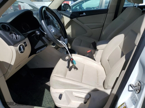 2017 Volkswagen Tiguan S with VIN WVGAV7AX1HK034356, listed as a Copart auction lot 50708845 with 81,034 mi miles and Salvage Title. Bid and sale history available at carsss.com. Image 7.