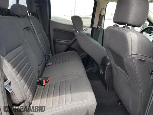 2023 Ford Ranger XL with VIN 1FTER4EH4PLE04252, listed as a Copart auction lot 58993055 with 20,307 mi miles and Salvage title. Bid and sale history available at DreamBid. Image 10.