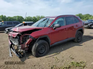 2019 Toyota RAV4 LE with VIN 2T3F1RFV8KW059133, listed as a Copart auction lot 59269035 with 107,919 mi miles and Salvage title. Bid and sale history available at DreamBid. Image 1.