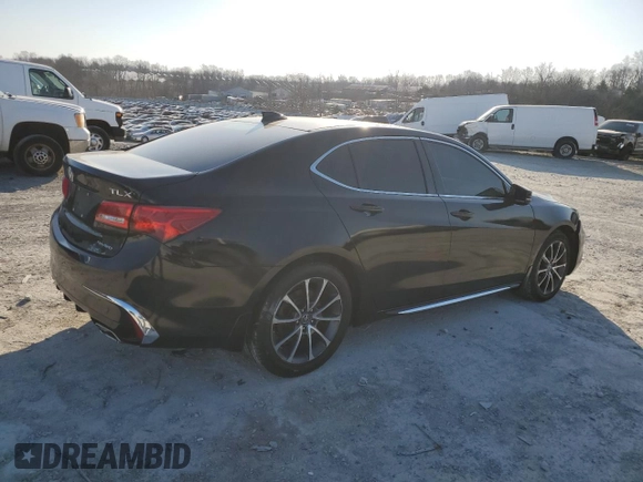 2018 Acura TLX Technology z VIN 19UUB3F50JA002599, wystawiony jako Copart lot #48606955 z przebiegiem 160 786 mil mil oraz Szkoda całkowita • Salvage title. Historia ofert i sprzedaży dostępna na DreamBid. Obrazek 3.