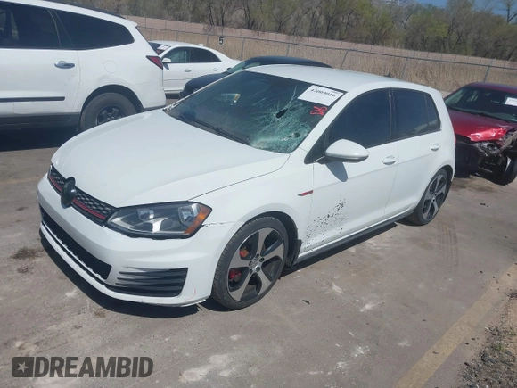 2017 Volkswagen Golf GTI S with VIN 3VW5T7AU2HM035393, listed as a IAAI auction lot 42009016 with 80,669 mi miles. Bid and sale history available at carsss.com. Image 18.