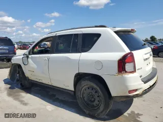 2015 Jeep Compass Sport with VIN 1C4NJDBB8FD365875, listed as a Copart auction lot 71789814 with 167,545 mi miles and Salvage Title. Bid and sale history available at carsss.com. Image 2.