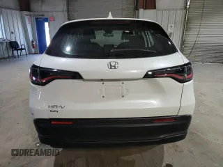 2023 Honda HR-V LX with VIN 3CZRZ2H34PM748484, listed as a Copart auction lot 56770995 with 7,505 mi miles and Salvage title. Bid and sale history available at DreamBid. Image 6.