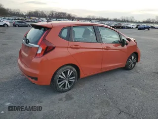 2018 Honda Fit EX-L with VIN 3HGGK5H90JM704417, listed as a Copart auction lot 86326144 with 71,339 mi miles and Salvage Title. Bid and sale history available at carsss.com. Image 3.