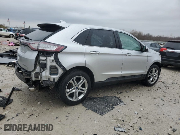2017 Ford Edge Titanium z VIN 2FMPK3K92HBB19759, wystawiony jako Copart lot #52195755 z przebiegiem 147 721 mil mil oraz Czysty tytuł • Clean title. Historia ofert i sprzedaży dostępna na DreamBid. Obrazek 3.