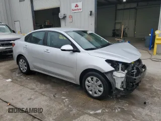 2023 Kia Rio LX with VIN 3KPA24AD2PE600513, listed as a Copart auction lot 85476444 with 17,164 mi miles and Salvage Title. Bid and sale history available at carsss.com. Image 4.