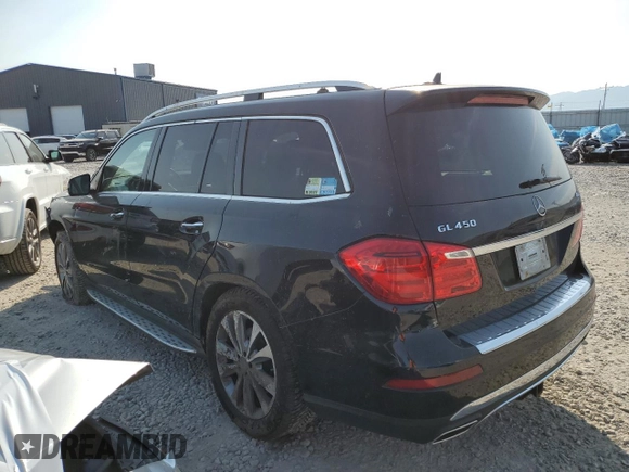 2014 Mercedes-Benz GL 450 z VIN 4JGDF7CE4EA419210, wystawiony jako Copart lot #61794925 z przebiegiem 92 509 mil mil oraz Szkoda całkowita • Salvage title. Historia ofert i sprzedaży dostępna na DreamBid. Obrazek 2.