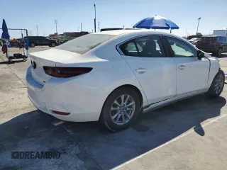 2021 Mazda 3 S with VIN 3MZBPAAL2MM202311, listed as a Copart auction lot 46823685 with 41,338 mi miles and Salvage Title. Bid and sale history available at DreamBid. Image 3.