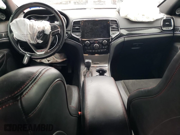 2020 Jeep Grand Cherokee Trailhawk with VIN 1C4RJFLGXLC116714, listed as a Copart auction lot 52133595 with 62,240 mi miles and Salvage title. Bid and sale history available at DreamBid. Image 8.