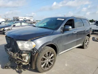 2013 Dodge Durango Crew with VIN 1C4RDHDG7DC674572, listed as a Copart auction lot 61668805 with 152,580 mi miles and Salvage title. Bid and sale history available at DreamBid. Image 1.