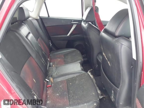 2012 Mazda 3 Mazdaspeed3 Touring with VIN JM1BL1L31C1682915, listed as a IAAI auction lot 41310903 with 130,298 mi miles and . Bid and sale history available at DreamBid. Image 8.