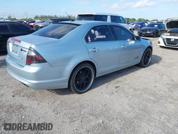2010 Ford Fusion Hybrid with VIN 3FADP0L35AR354431, listed as a IAAI auction lot 42107722 with 142,250 mi miles. Bid and sale history available at carsss.com. Image 4.