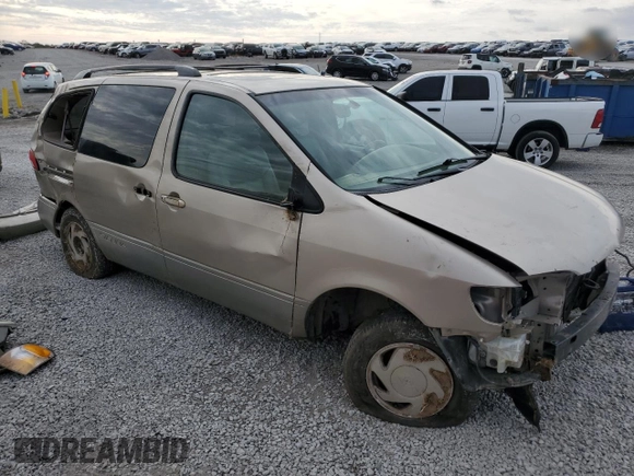 2003 Toyota Sienna LE with VIN 4T3ZF13C93U553960, listed as a Copart auction lot 78598214 with 279,436 mi miles and Salvage Title. Bid and sale history available at carsss.com. Image 4.