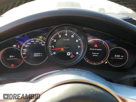 2020 Porsche Cayenne S z VIN WP1AB2AY4LDA28703, wystawiony jako Copart lot #80718034 z przebiegiem 35 003 mil mil oraz Szkoda całkowita • Salvage title. Historia ofert i sprzedaży dostępna na DreamBid. Obrazek 9.