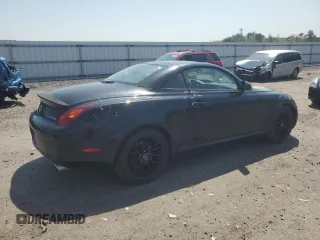 2002 Lexus SC 430 with VIN JTHFN48YX20026264, listed as a Copart auction lot 52571945 with 170,019 mi miles and Salvage Title. Bid and sale history available at DreamBid. Image 3.