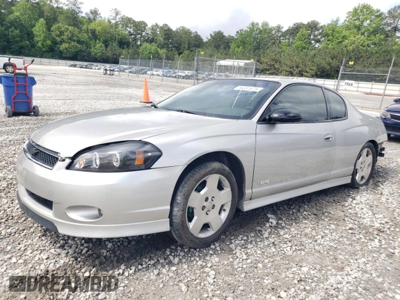 2006 Chevrolet Monte Carlo SS z VIN 2G1WL15C069375274, wystawiony jako Copart lot #56381675 z przebiegiem 175 805 mil mil oraz Szkody całkowita. Historia ofert i sprzedaży dostępna na DreamBid. Obrazek 1.