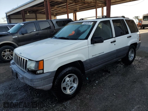 1997 Jeep Grand Cherokee TSi with VIN 1J4FX58S2VC612449, listed as a Copart auction lot 43532675 with 221,382 mi miles and Salvage Title. Bid and sale history available at carsss.com. Image 1.