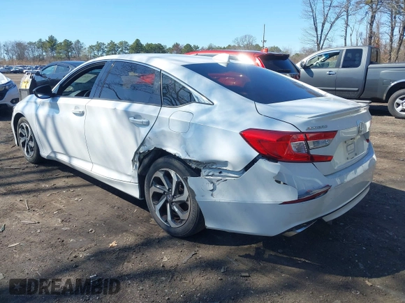 2018 Honda Accord Sedan Sport 1.5T with VIN 1HGCV1F3XJA208003, listed as a IAAI auction lot 41924147 with 161,254 mi miles. Bid and sale history available at carsss.com. Image 3.