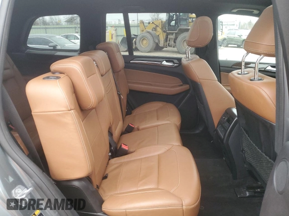 2019 Mercedes-Benz GLS 450 with VIN 4JGDF6EE2KB238314, listed as a Copart auction lot 81884644 with 20,552 mi miles and Non Repairable. Bid and sale history available at DreamBid. Image 10.