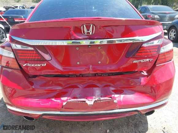 2016 Honda Accord Sedan Sport with VIN 1HGCR2F56GA051803, listed as a IAAI auction lot 42003929 with 123,878 mi miles. Bid and sale history available at carsss.com. Image 17.
